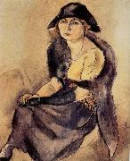 Jules Pascin Jikaer-s daughter oil painting artist